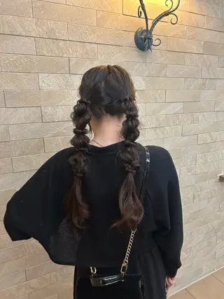 ロング たかはし はるかのヘアスタイル