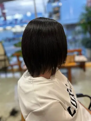 ミディアム 水田 誠貴のヘアスタイル