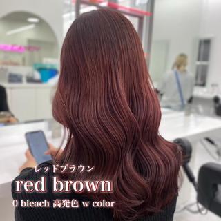 ロング ベージュブラウン /レイヤー /まなかのヘアスタイル