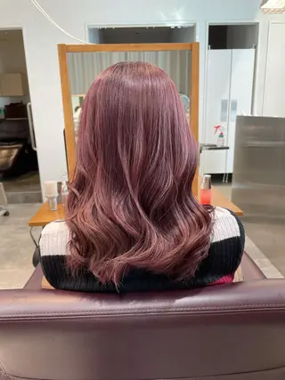 ロング カラー HAREru. モデル募集【戸塚】のヘアスタイル