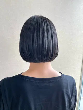 ショート レイヤーカット*艶* 蒲生四丁目*山保美月のヘアスタイル
