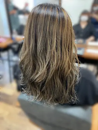 セミロング TELA HAIR 南柏店のヘアスタイル