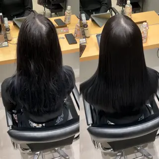 ミディアム 髪質改善ヘアケア 艶髪特化/上田のヘアスタイル