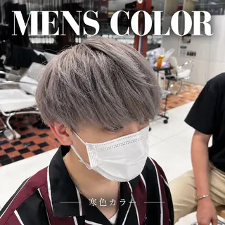 ショート パーマ メンズ シャドウパーマ 小形のヘアスタイル