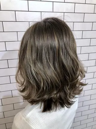 ショート カラー THREE 関根大のヘアスタイル