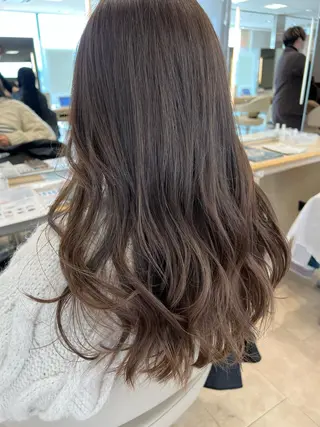ロング カラー 盛れるレイヤーカット 得意🌹井上美沙のヘアスタイル