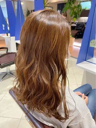 ロング カラー 石井 佑樹のヘアスタイル