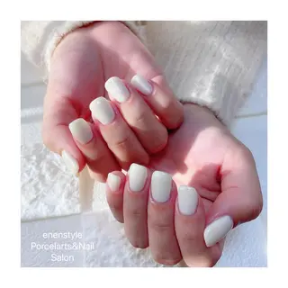 ミディアム ネイル 🐾enen style 🐾のネイルデザイン