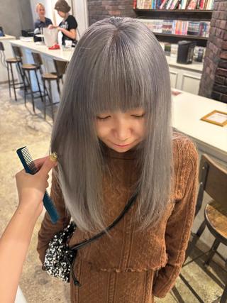 ミディアム RUKA 美容院×ネイリストのヘアスタイル