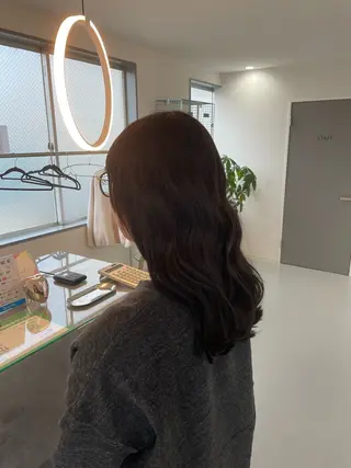 カラー scene あゆなのヘアスタイル