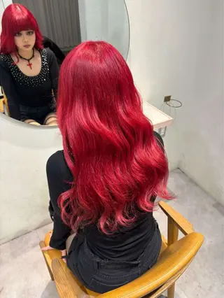 ロング カラー roka ʜᴀʀᴜᴋᴀのヘアスタイル