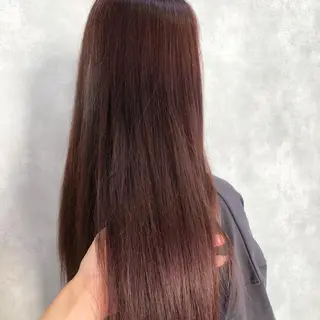 ロング カラー 國生 香織のヘアスタイル
