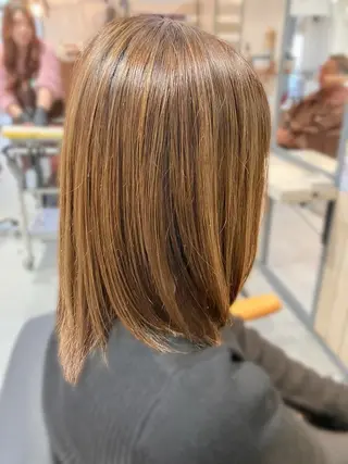 セミロング ⭐️こもだ⭐️ ⭐RISEHAIR⭐のヘアスタイル