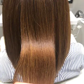 カラー k-twoたき✨艶感 カラー／美髪矯正のヘアスタイル