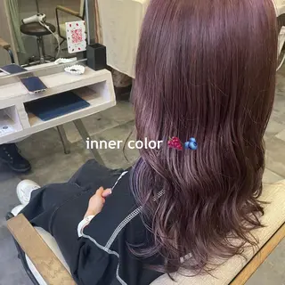 ミディアム カラー 吉村 夏椰のヘアスタイル
