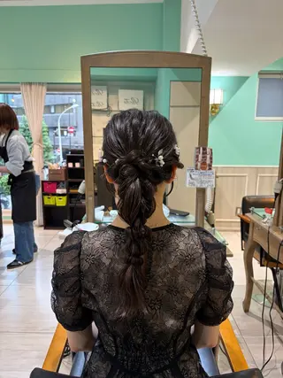 ヘアアレンジ 似合わせカット✨️ 秋山 りんたろうのヘアスタイル
