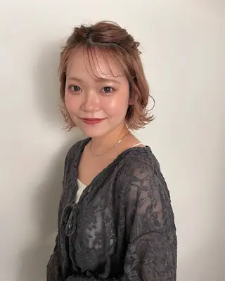 ミディアム ヘアアレンジ Sana 🦢のヘアスタイル