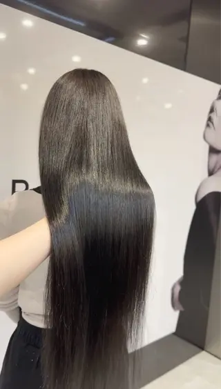 ロング 小北 つつみ/生えグセ改善のヘアスタイル