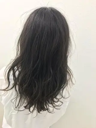 セミロング カラー Rayt hair レイトヘアーのヘアスタイル