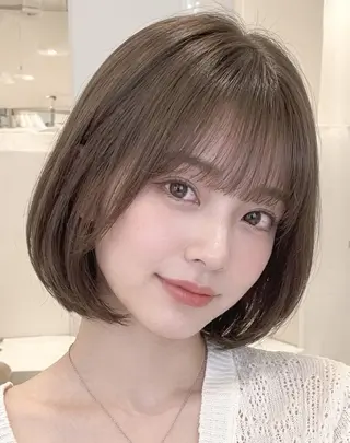 ショート 木下 結華のヘアスタイル