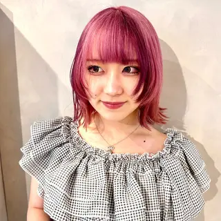 カラー デザインカラー/パー マ🦖外岡咲希🦖のヘアスタイル