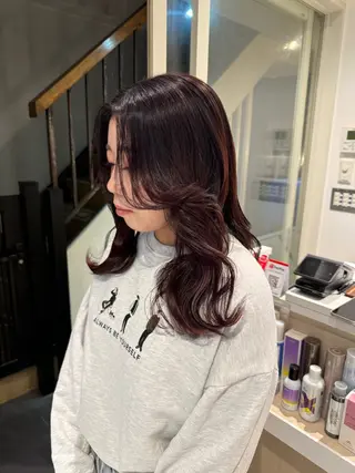 カラー 🧸艶髪ハイトーン 🍪chan🍯のヘアスタイル