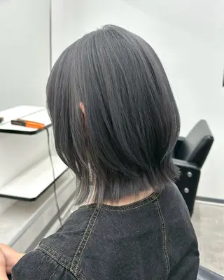 ショート カラー 透明カラー✨ ブラウンカラーひなたのヘアスタイル
