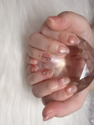 ネイル ハッピーネイル 蘭のネイルデザイン