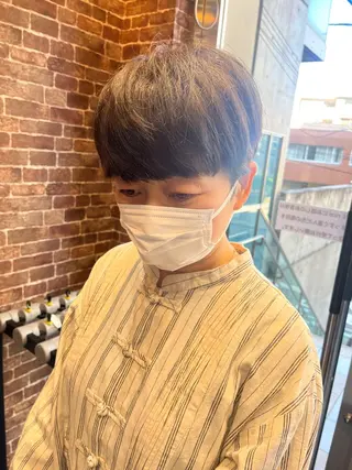 ショート カラー パーマ ヘアアレンジ メンズ キッズ ネイル マツエク・マツパ アイブロウ 久木原 ゆりのヘアスタイル