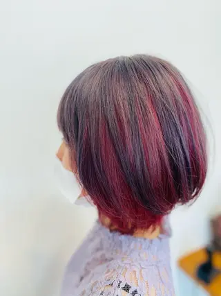 ショート カラー 田崎 暁大のヘアスタイル