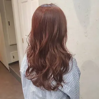 カラー ロング 大人女性の救世主💫 溝の口/岡部彩夏のヘアスタイル