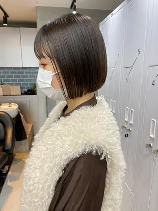 ショート カラー 華 /ショート/ボブのヘアスタイル