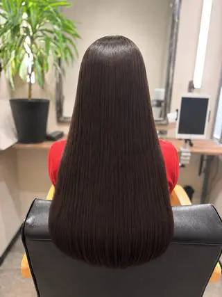 ロング 白鳥 正孝のヘアスタイル
