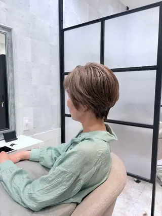 ショート 白髪ぼかし | ヨッシーのヘアスタイル