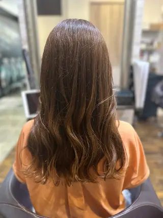 セミロング cocoR yuukiのヘアスタイル