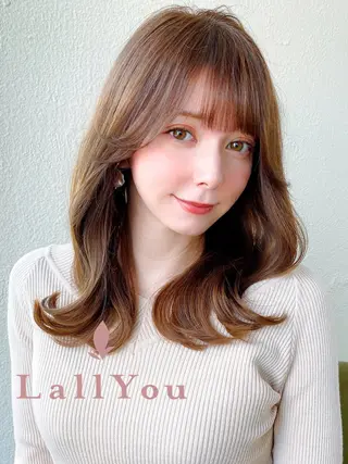ミディアム カラー ☺︎ Naomiのヘアスタイル