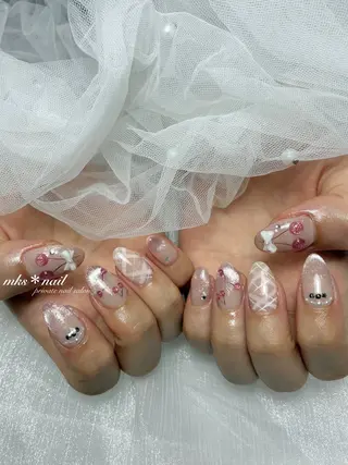 ネイル mks＊nail //  枚方長尾のネイルデザイン