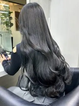ロング ｳｲｷ|羽エクステ |シールエクステのヘアスタイル