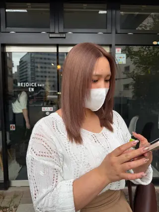 セミロング ayumi / 郡山/暖色カラーのヘアスタイル
