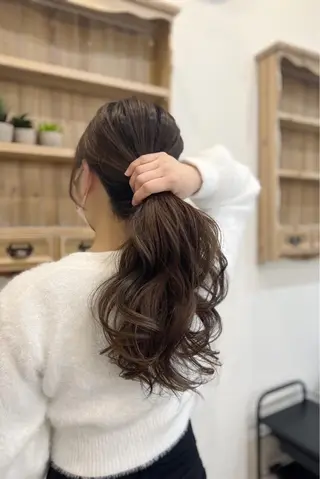 ロング 【shower】 yousuke代表のヘアスタイル