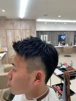 メンズ 髪質改善/艶感カラー 田中 陵のヘアスタイル