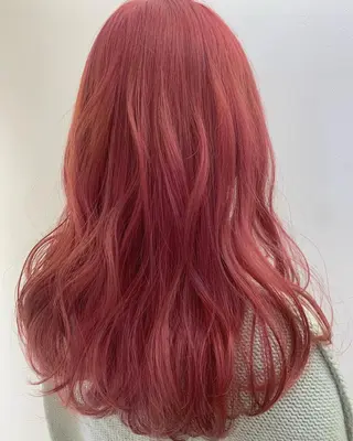ロング カラー hubhair レイヤー/透明感のヘアスタイル