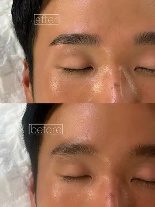 メンズ アイブロウ 吉祥寺kasumi 🌛eye/browのマツエク・マツパデザイン