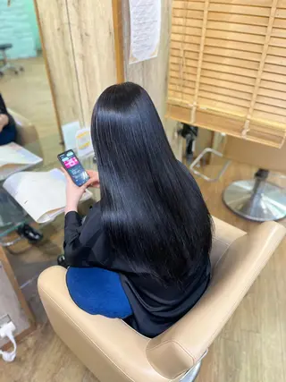 ロング カラー 🩵KUREA🩵 /似合わせカットのヘアスタイル