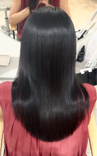 セミロング 🧣艶カラー・ヘア セット Chie🧸のヘアスタイル