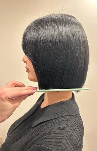 ショート メンズ清潔感のプロ 💈メンズパーマ藤田のヘアスタイル