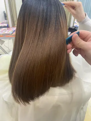 セミロング パーマ 羽澤 亨威【髪質改善】のヘアスタイル