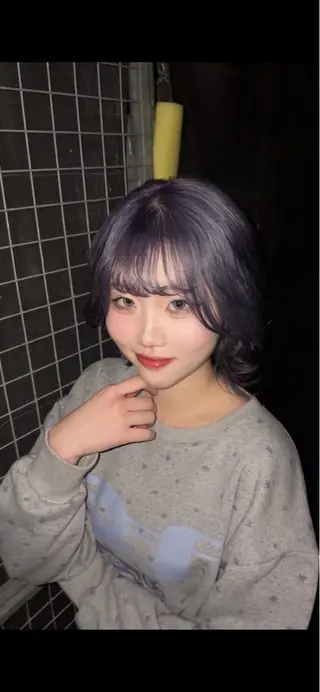 ミディアム カラー 山本 瑠虎のヘアスタイル