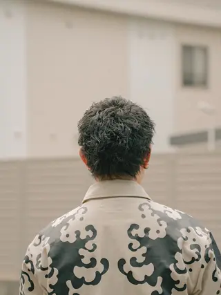 ショート カラー パーマ メンズ 🔗メンズサロン🔗 Kieのヘアスタイル