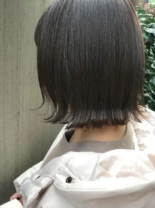 ショート カラー パーマ ヘアアレンジ 松田 亮葉のヘアスタイル